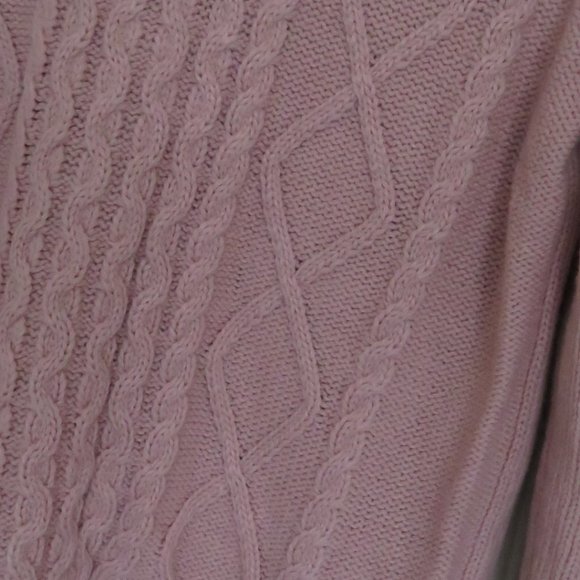 Tradition DUSTY ROSE Turtleneck Sweater Small (K161) - Picture 3 of 6